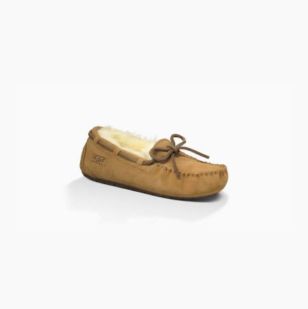 UGG Dakota Brown Slippers for Kids (TYFG13652)